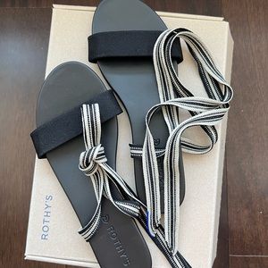 Rothys Wrap Sandals in Cosmos